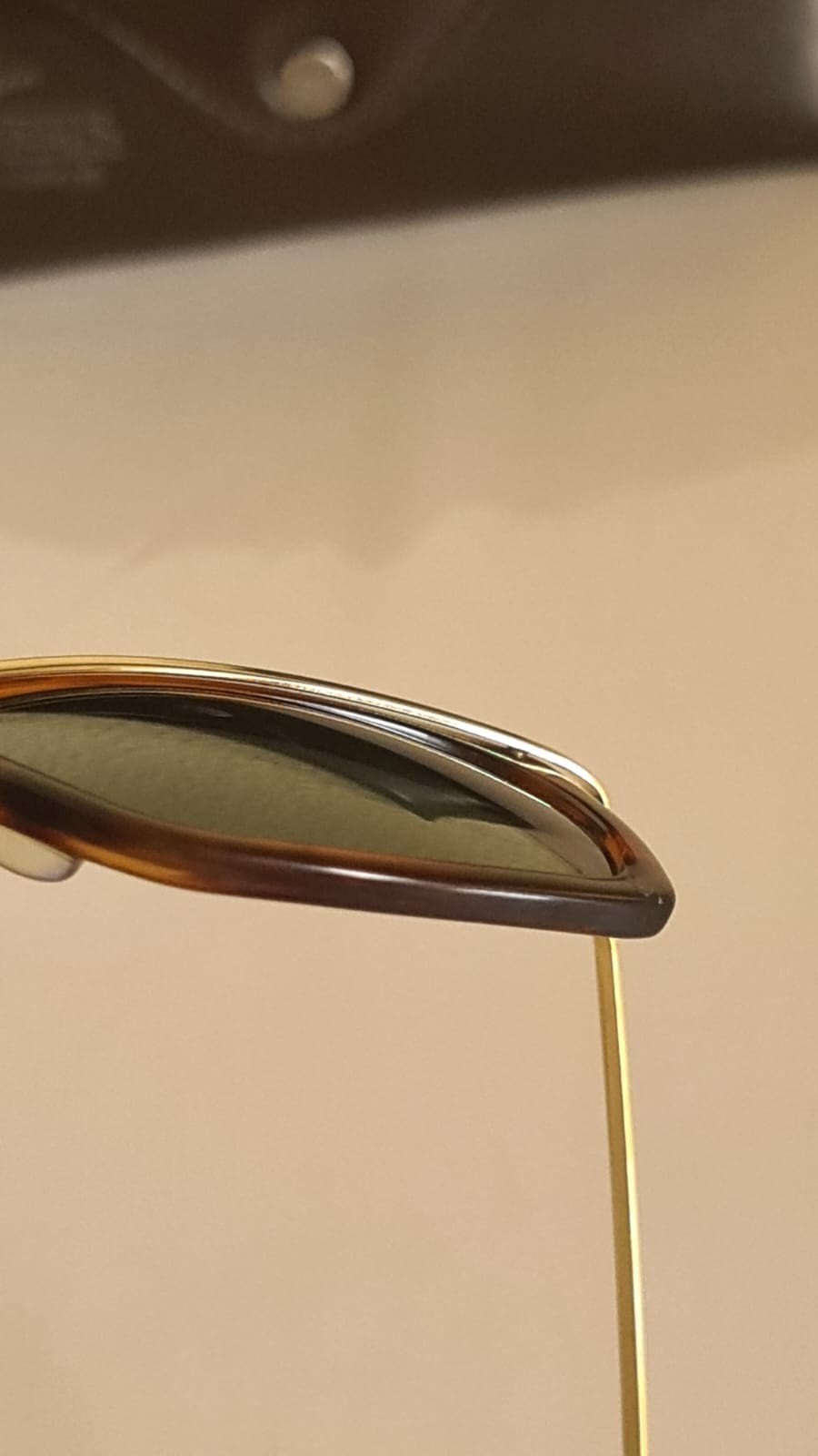 Vintage Ray-Ban B&L Olympian II L1005 Tortoise Gold G-15 USA Sunglasses & Case