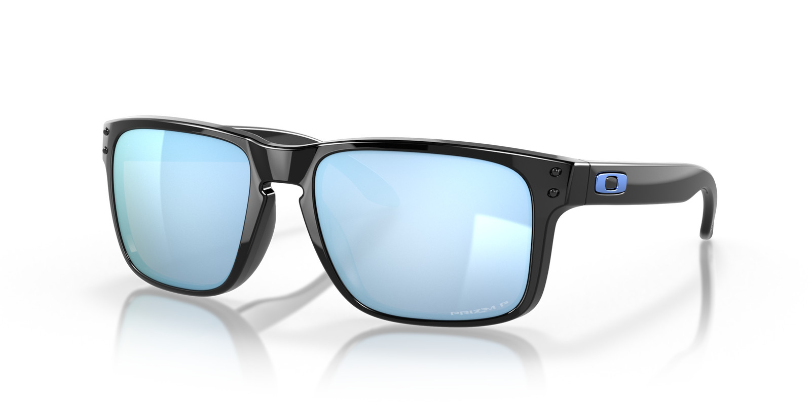 Oakley Holbrook Polished Black/Prizm Deep Water Polarized Sunglasses OO9102-C1