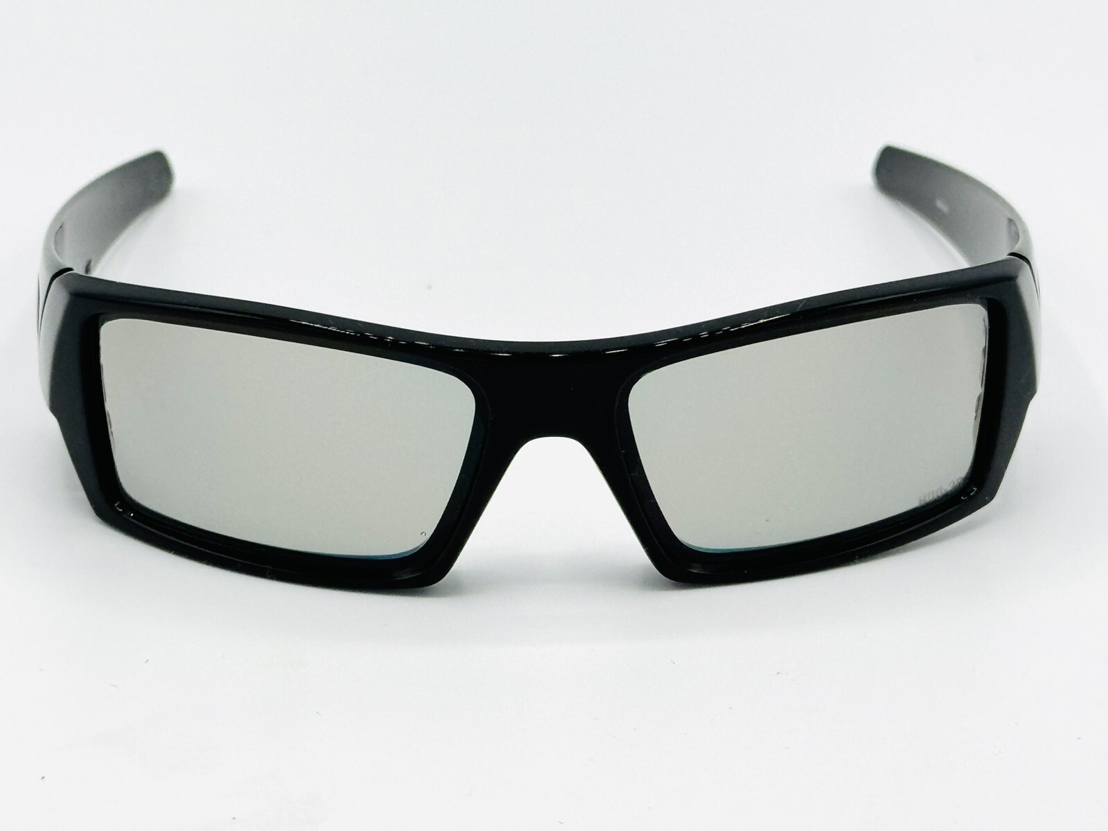 NEW OAKLEY GASCAN SUNGLASSES 3X- W/ HDO – 3D LENS POLISHED BLACK FRAME BLACK