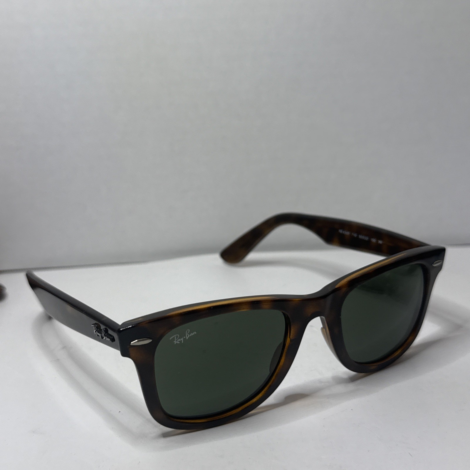 Ray-Ban Wayfarer RB4340 Light Havana Green Lens 50 mm 22 150 Sunglasses