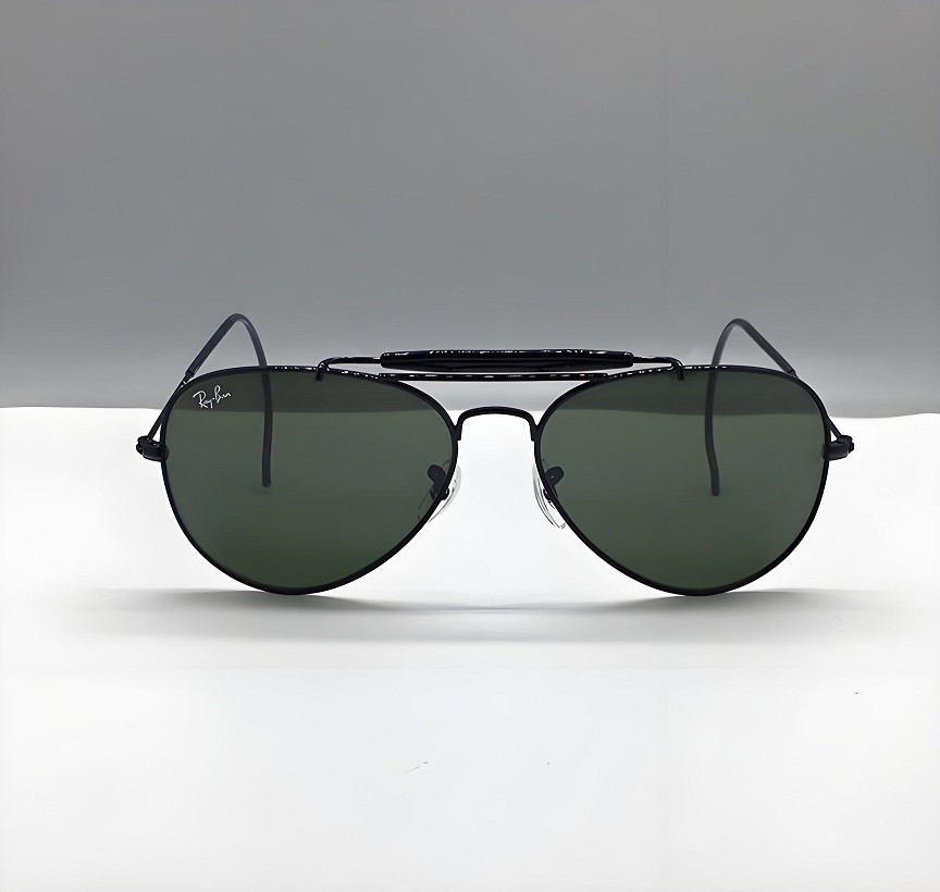 HOT GREEN RB3030 RAY-BAN OUTDOORSMAN SUNGLASSES KT-9542
