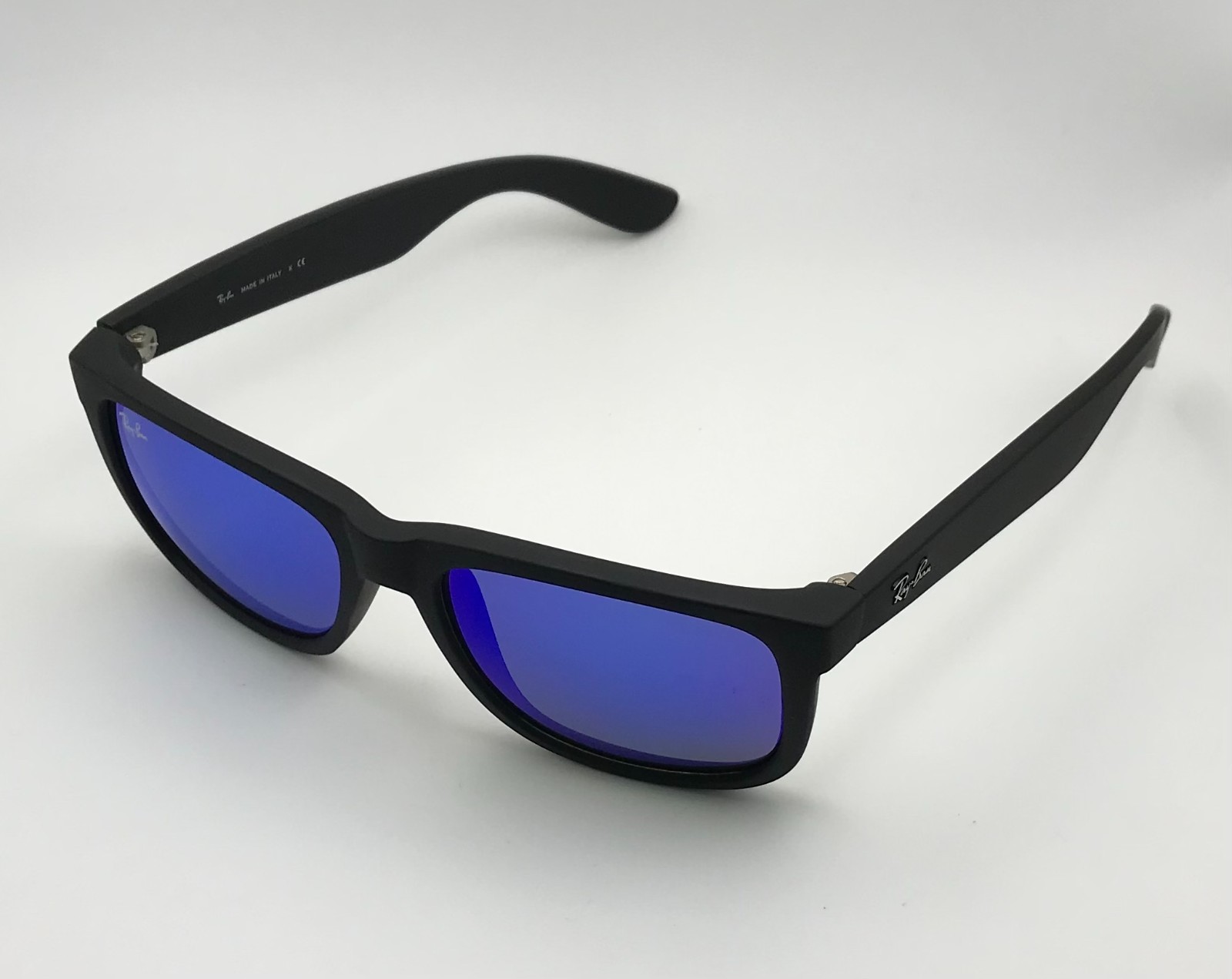 New Ray Ban Men’s Sunglasses RB4165 622/55 Black Blue 54mm