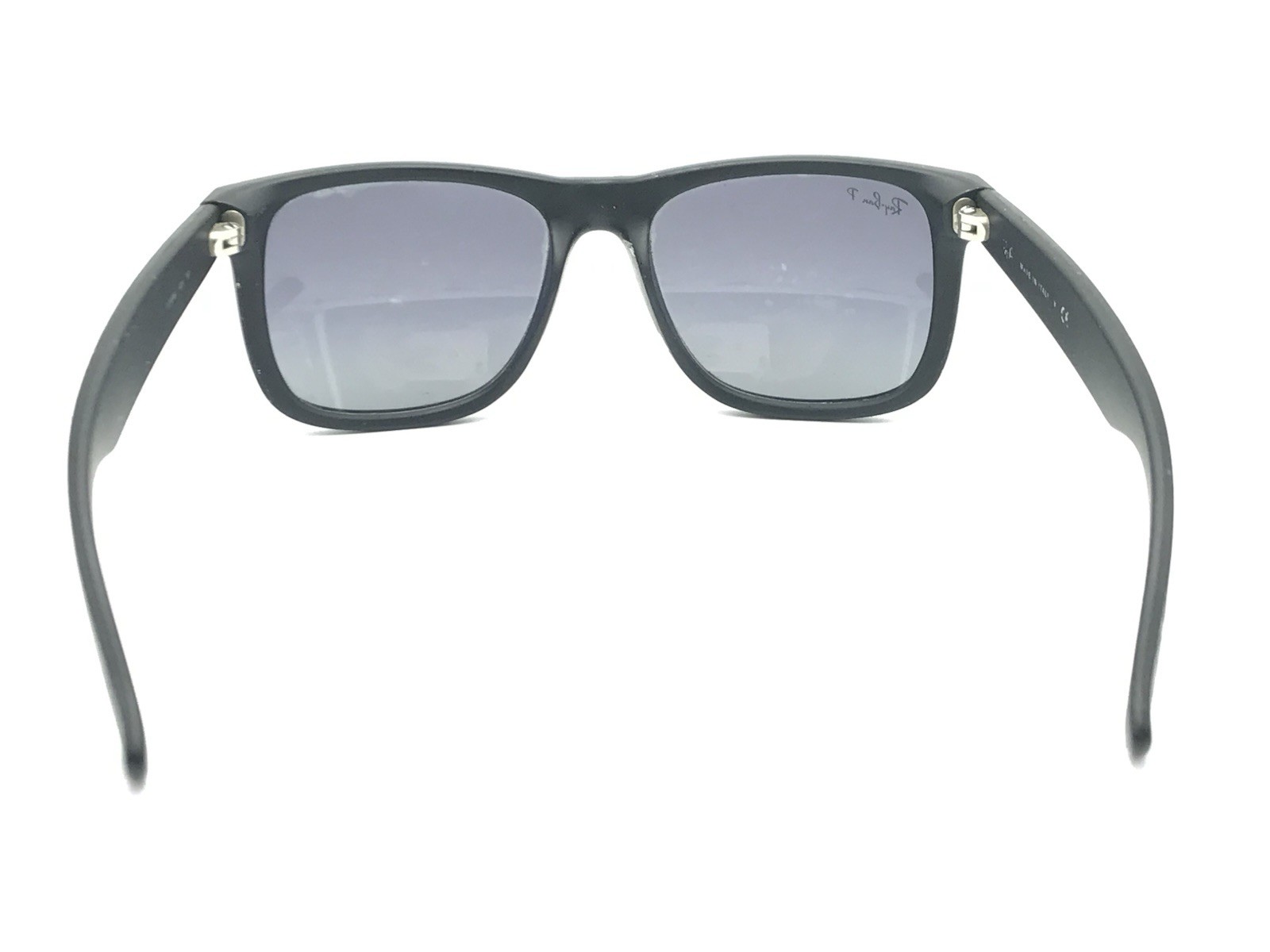 Ray-Ban RB 4165 JUSTIN 622/T3 Matte Black Sunglasses Gray Polarized 54-16 145