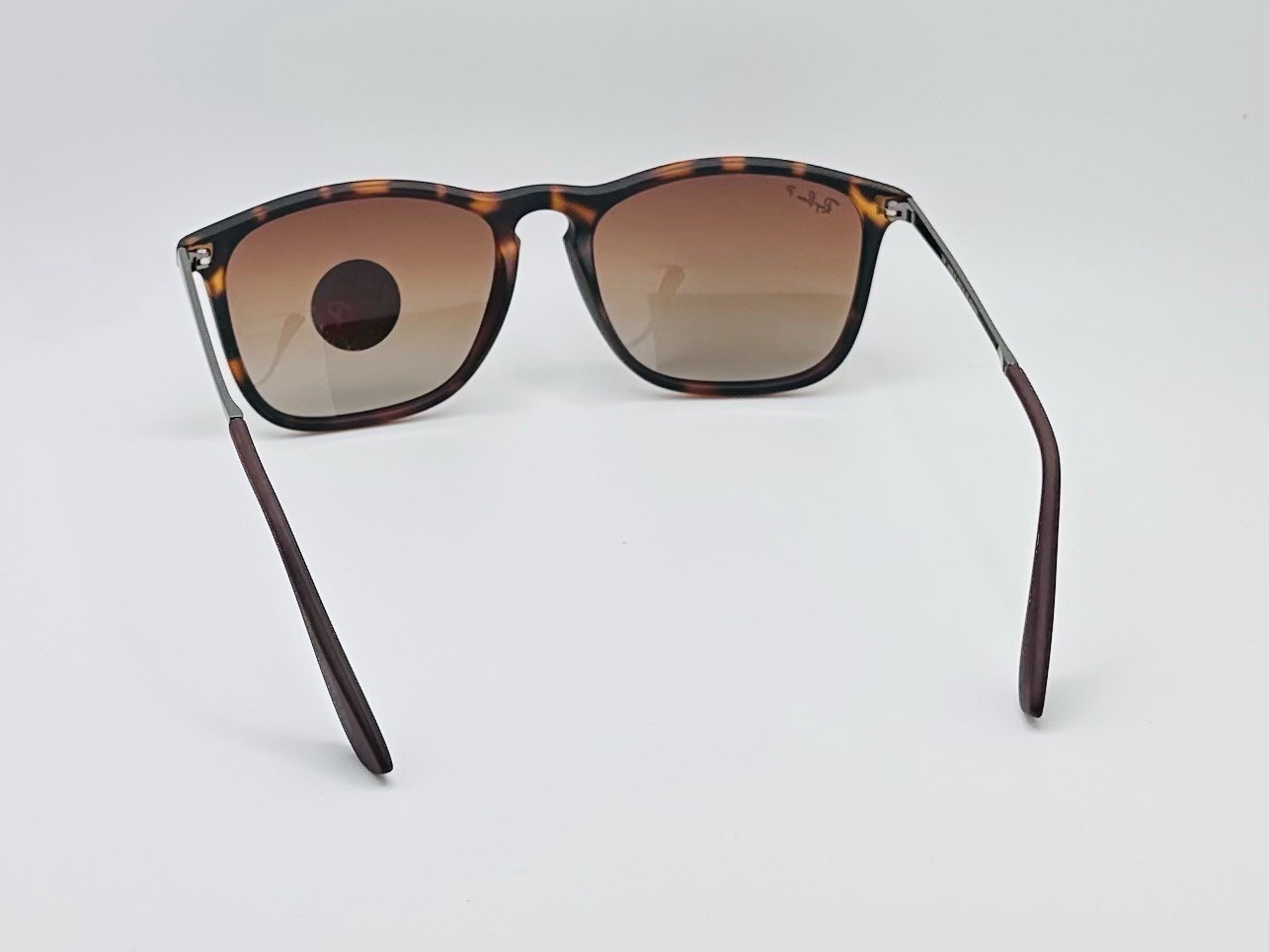 Ray-Ban RB4187 Chris 54mm Polarized Sunglasses – Tortoise/ Brown Gradient Lens