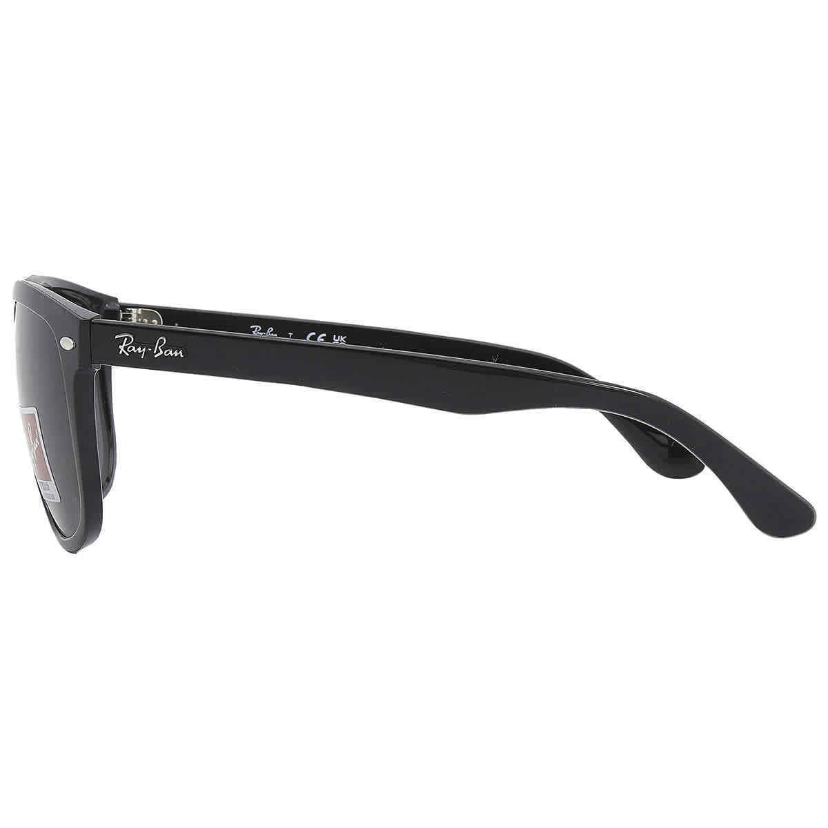 Ray-Ban Boyfriend Polished Black/Grey 60 mm Sunglasses RB4147 601/87 60-15