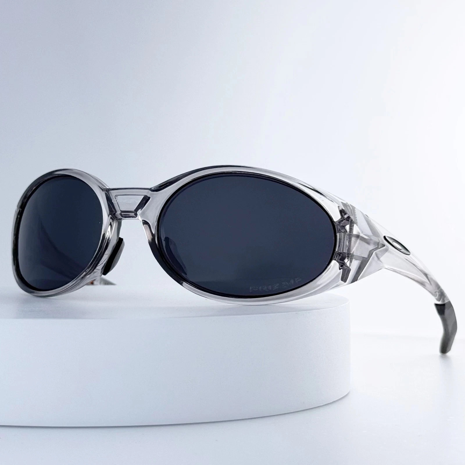 Oakley Eye Jacket Redux OO9438 Smoke Gray Frame Grey Polarized Sunglasses