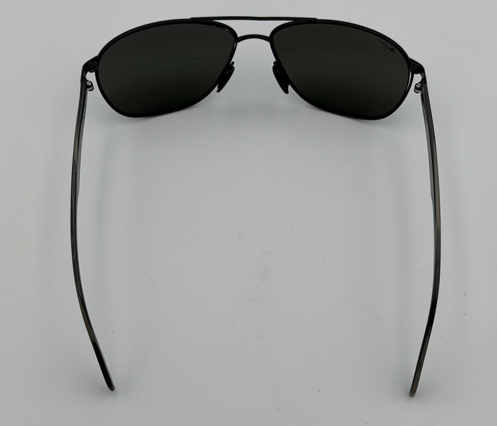 Maui Jim Men’s 62mm Black Polarized Sunglasses MJ0728S-001 15-140 XL READ