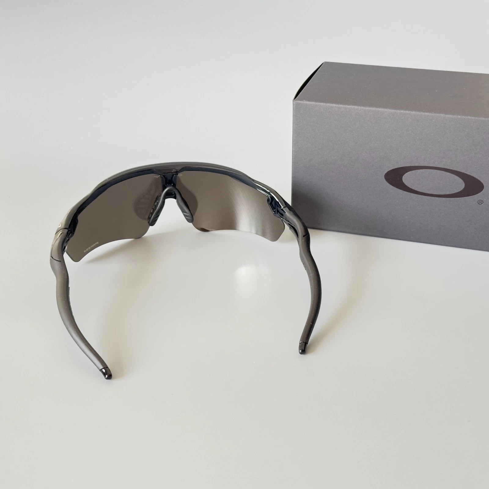 Oakley Radar Ev Path OO9208 Polished Black Frame Sunglasses Mirrored LensIN BOX