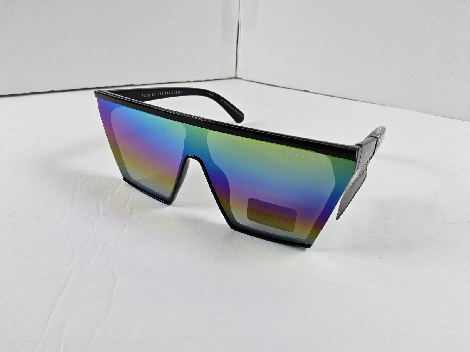 True Religion 100% UV Protection Shield Reflective Sunglasses