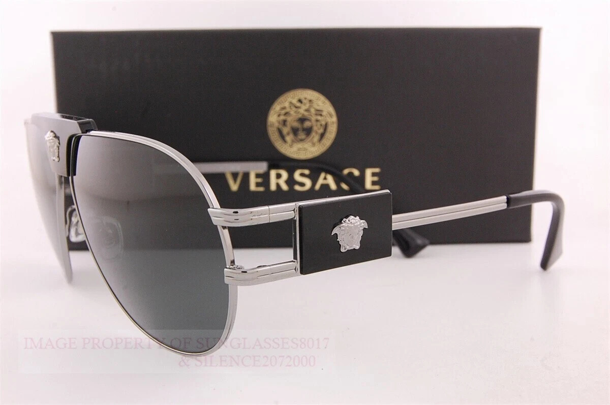 VERASACE | NEW 2252 | 2252 1001 – 87 | 63 | GUNMETAL | DARK GREY | NON POLARIZED