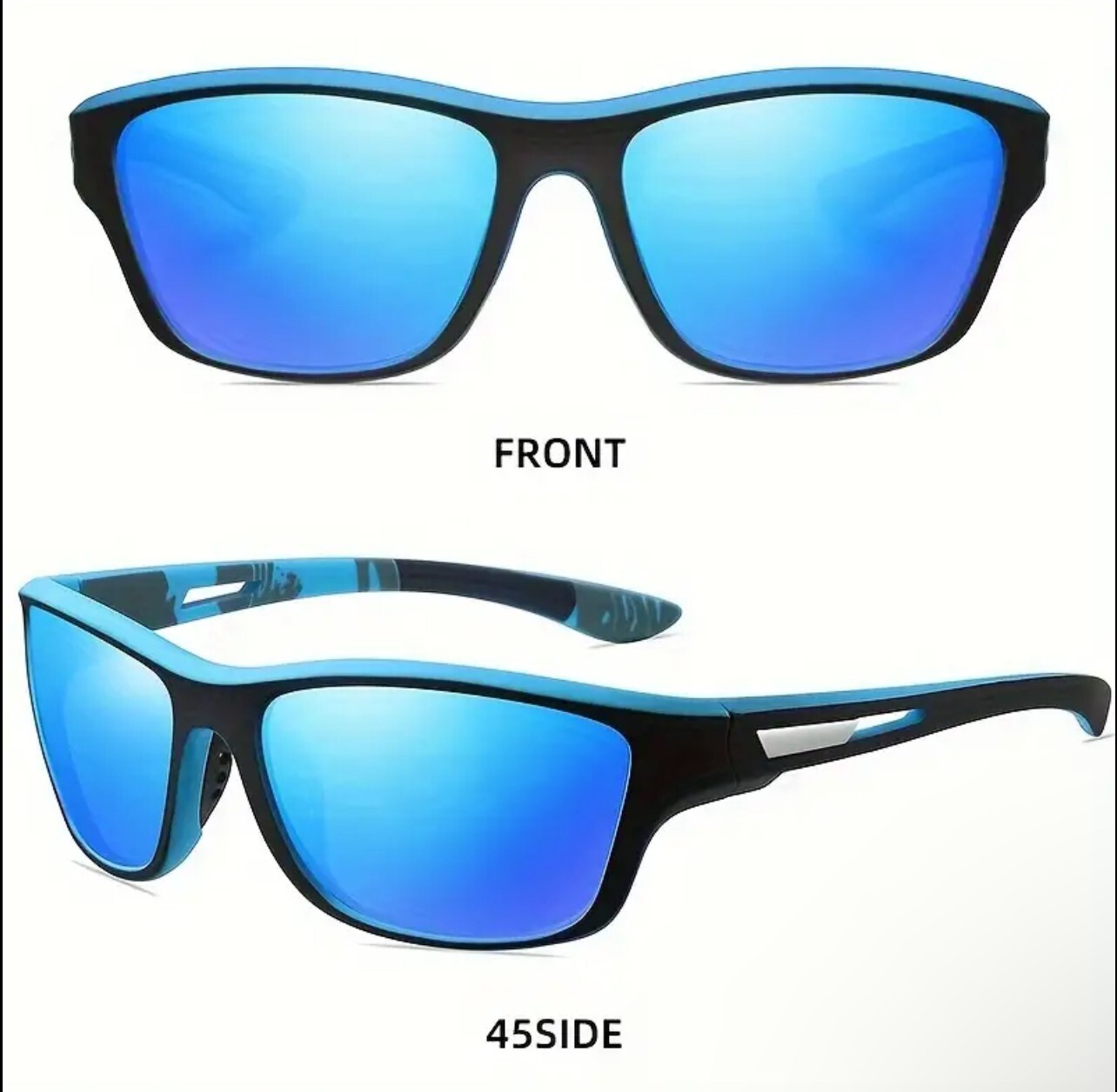 Polarized Sunglasses Men Outdoor Sports Driving Fishing Trendy Shades Running