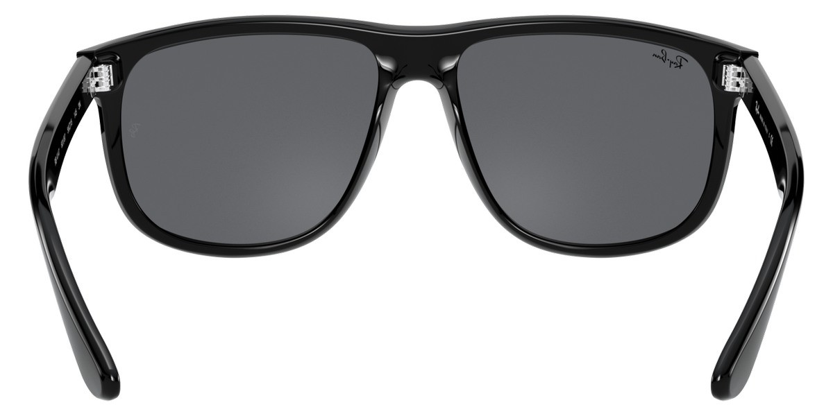 Ray-Ban Boyfriend Polished Black/Grey 60 mm Sunglasses RB4147 601/87 60-15