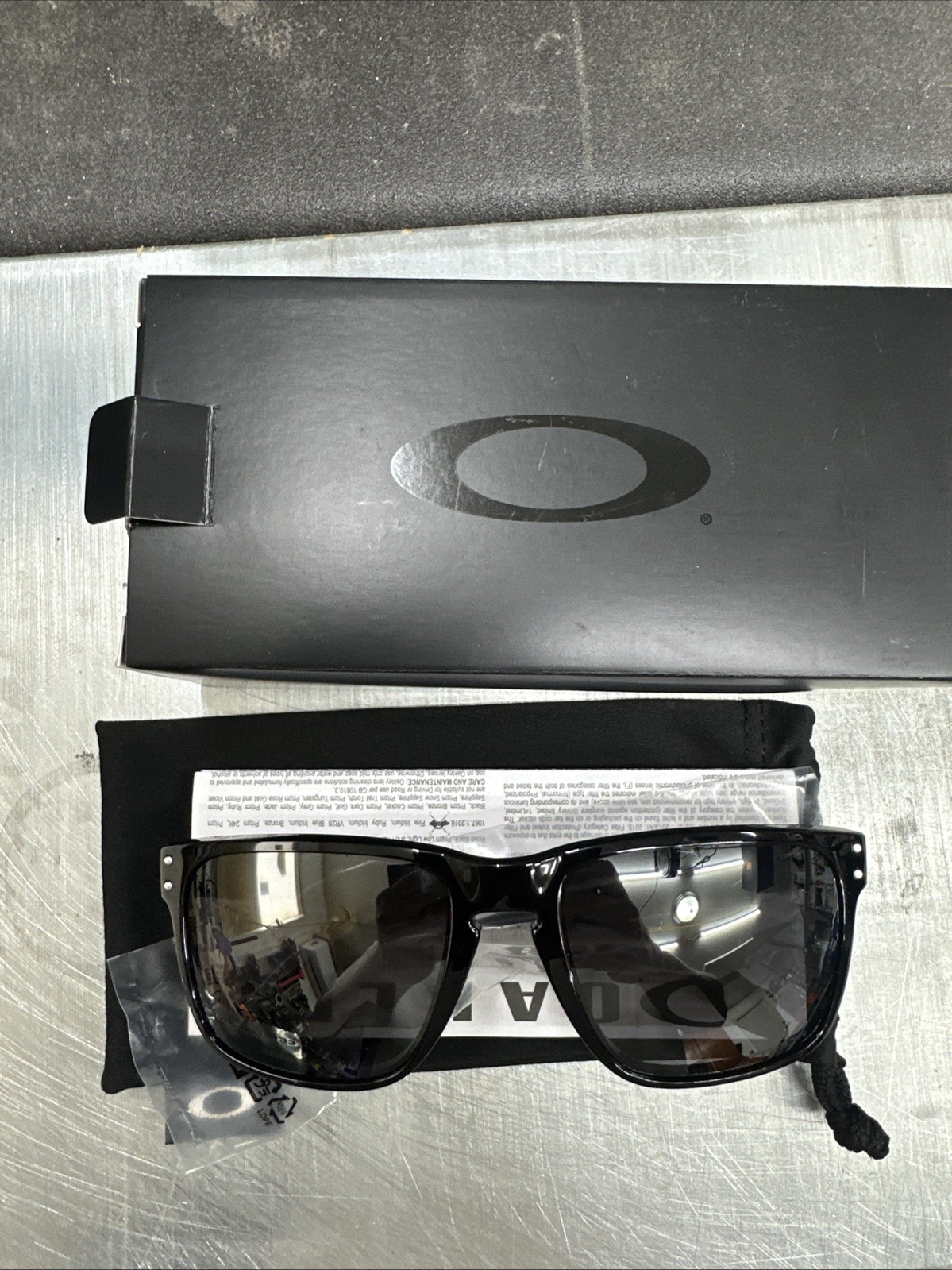 Oakley Men’s OO9417-1659 Holbrook XL Sunglasses -Polished Black/Prizm Black-59mm