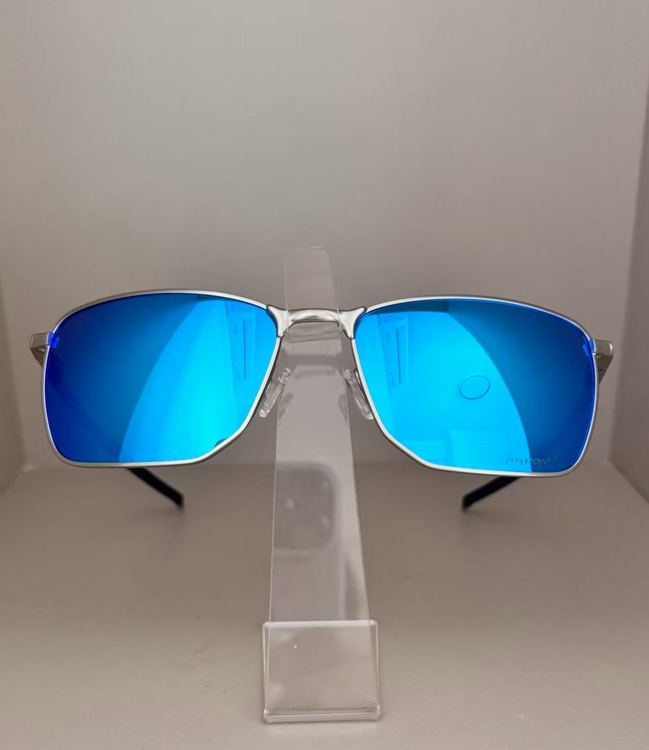 Oakley Ejector OO4142 Silver FramePRIZM Green Lens Sunglasses