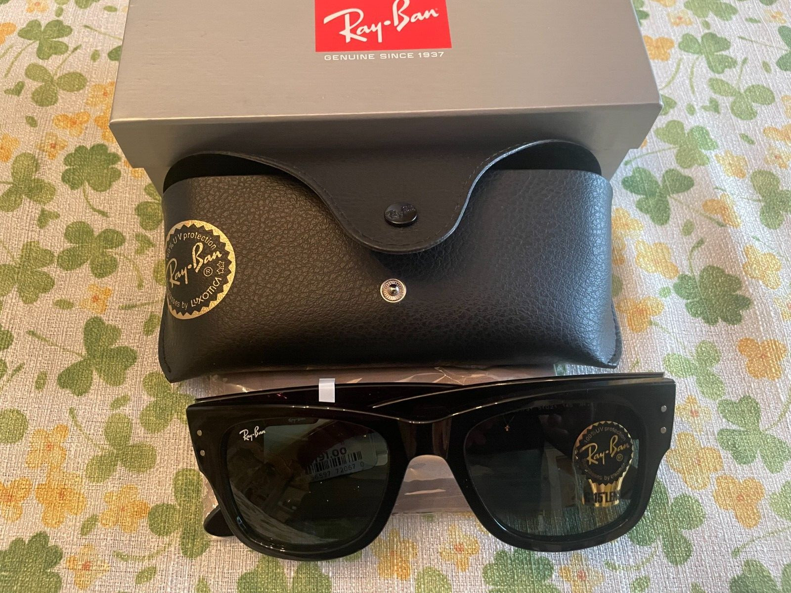 Ray-Ban 0RB0840S 51mm Mega Wayfarer Square Gradient Sunglasses