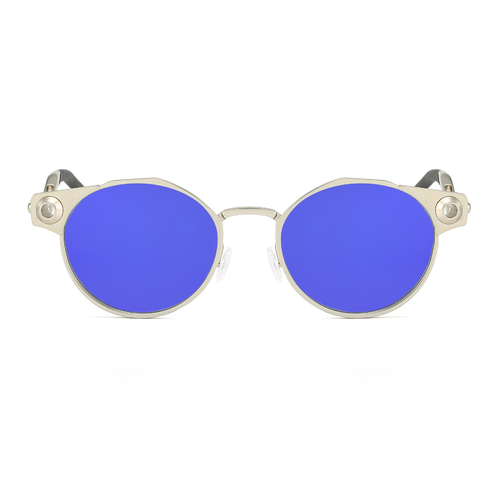 Metal Polarized Sunglasses Futuristic Design for Outdoor Cycling Sports Travel