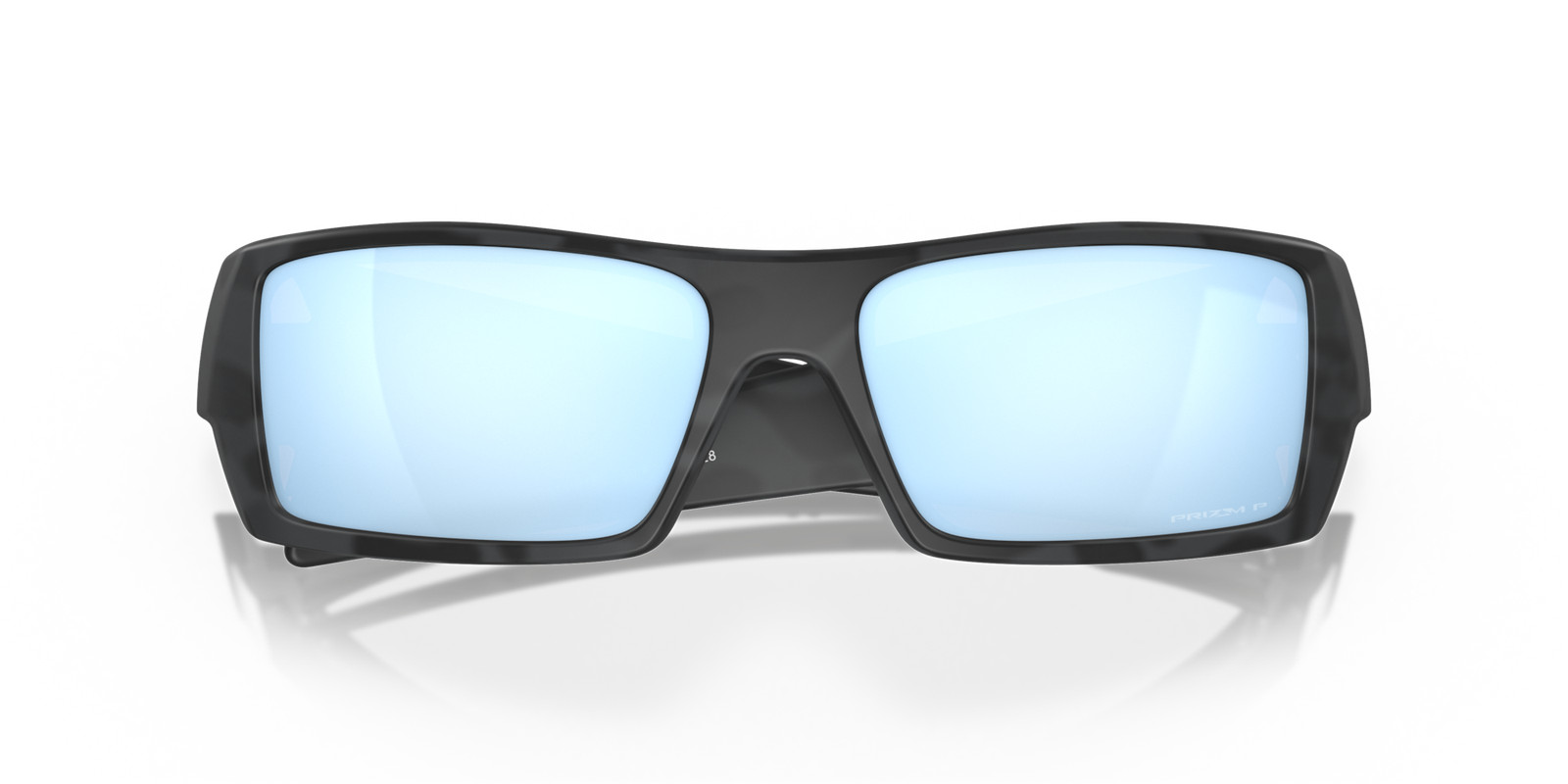 Oakley Gascan Matte Black Camo/Prizm Deep Water Polarized 60 mm Sunglasses