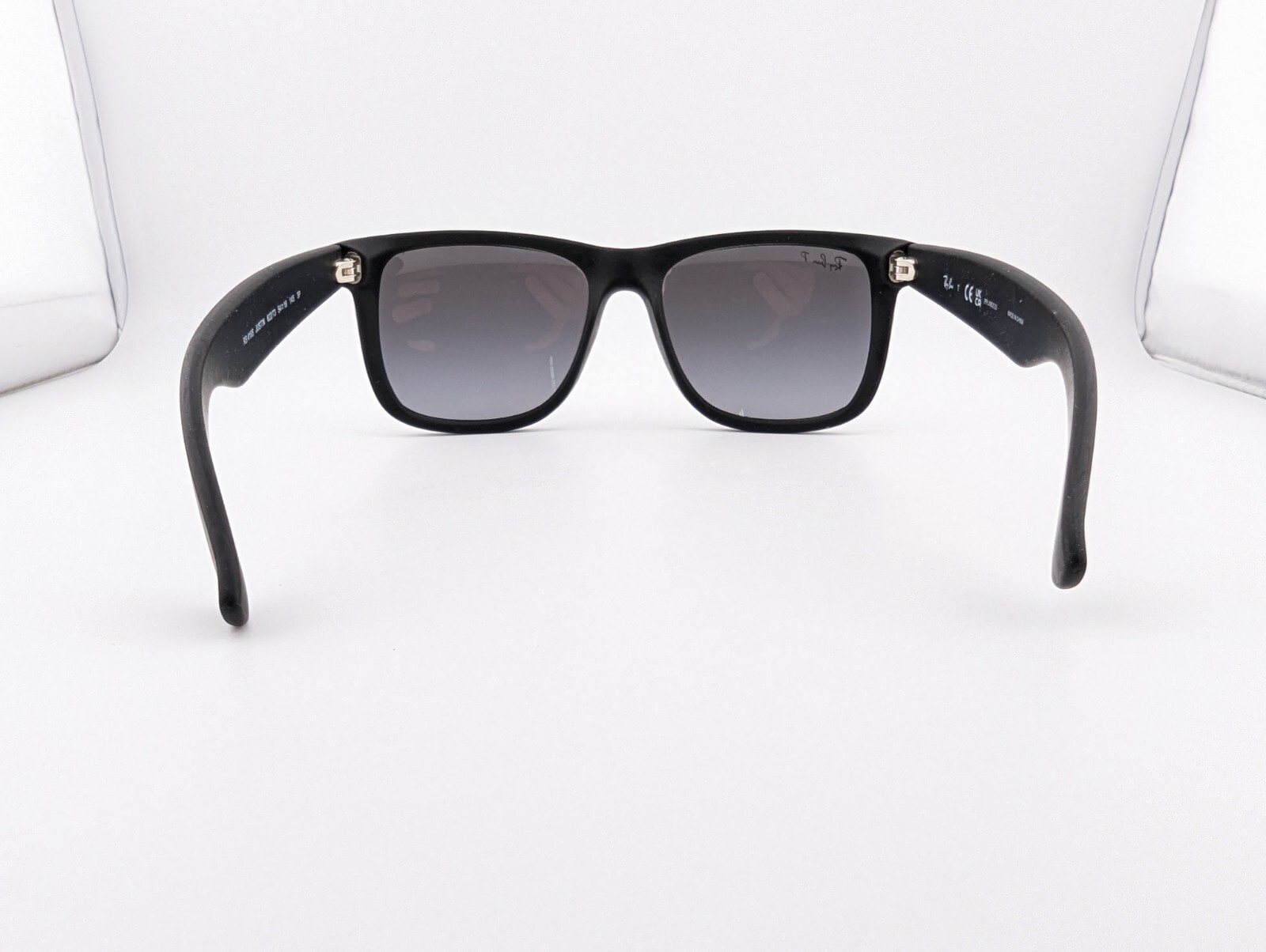 Ray-Ban Sunglasses, Polarized Lenses, RB 4165 622/T3 3P Justin, 54-16-145, Black
