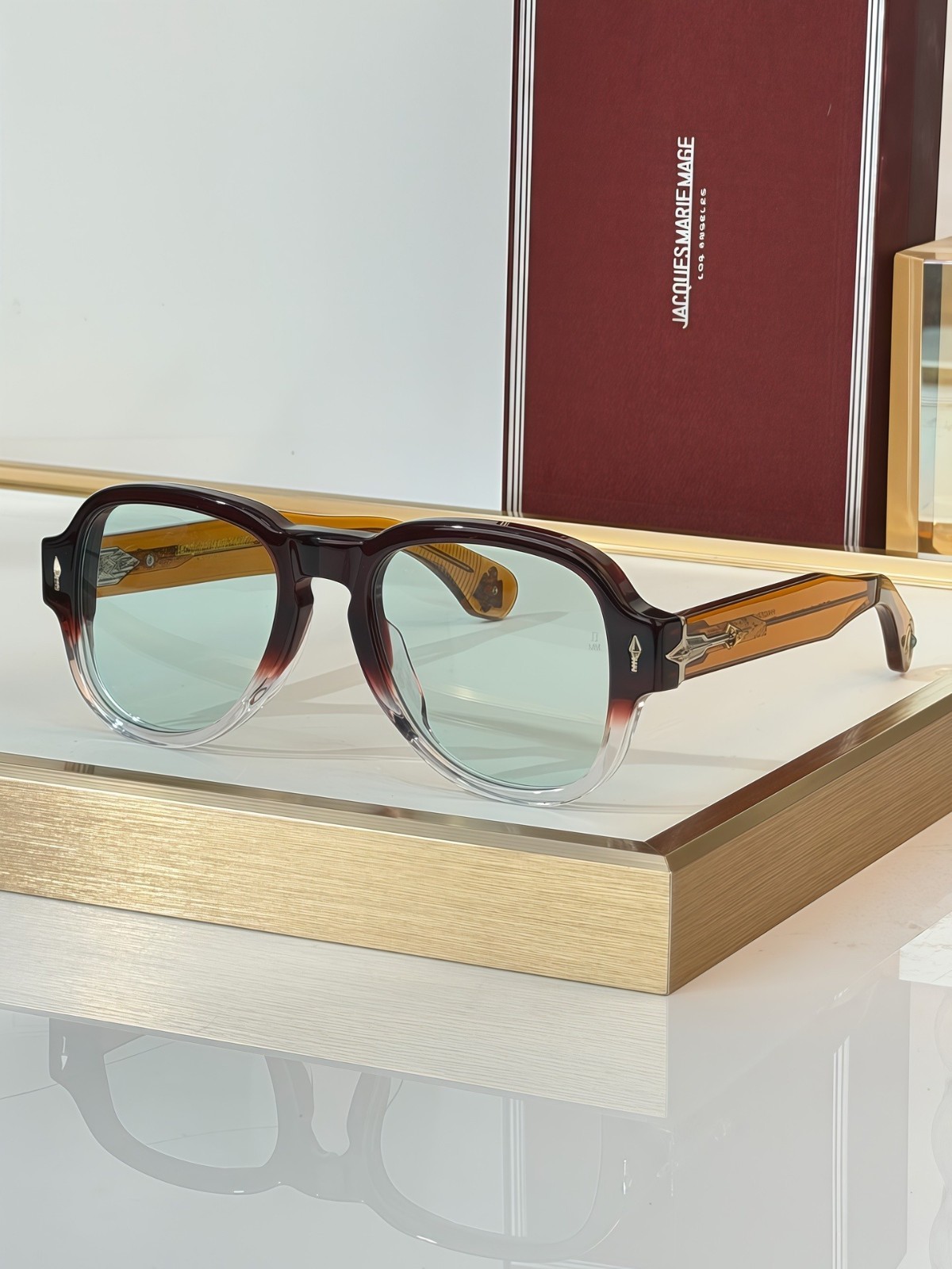 JACQUES MARIE MAGE Style Unisex Sunglasses – MODEL: REDCLOUD SIZE：52口21 150