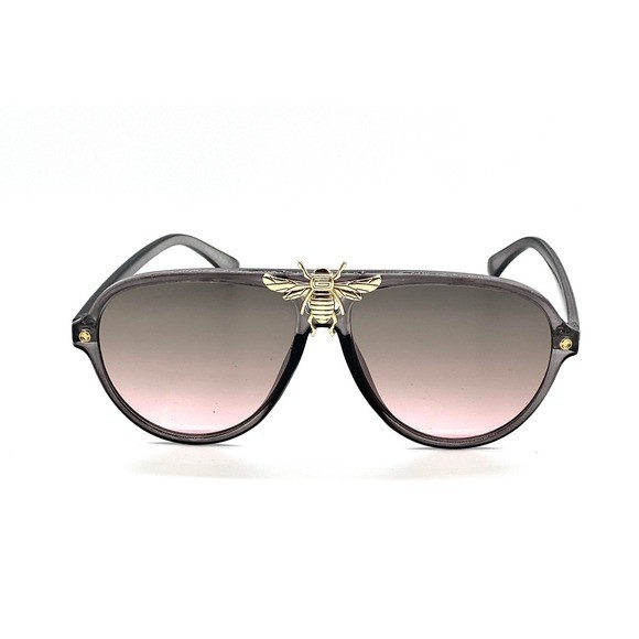 Fashion Sunglasses Gold Accents Men Shades Designer Style Retro Hip Hop Classic