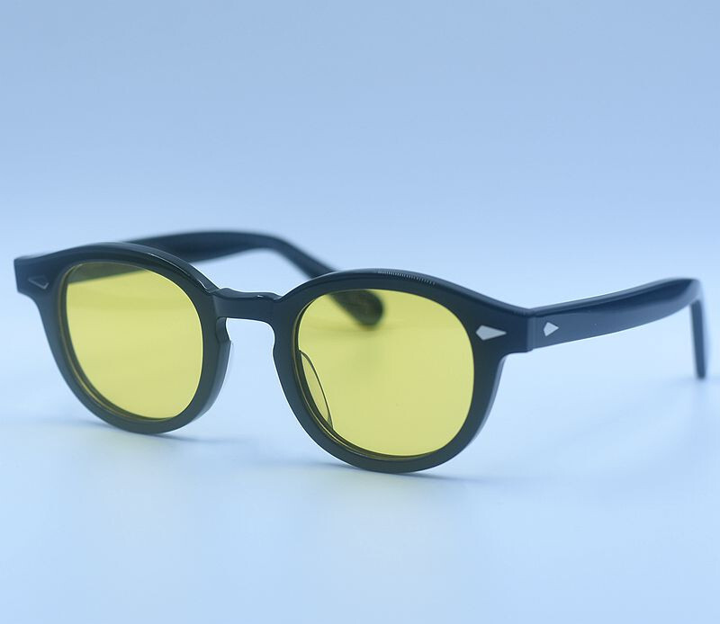 2026 Brand new yellow sunglasses Men black glasses women night yellow sunglasses