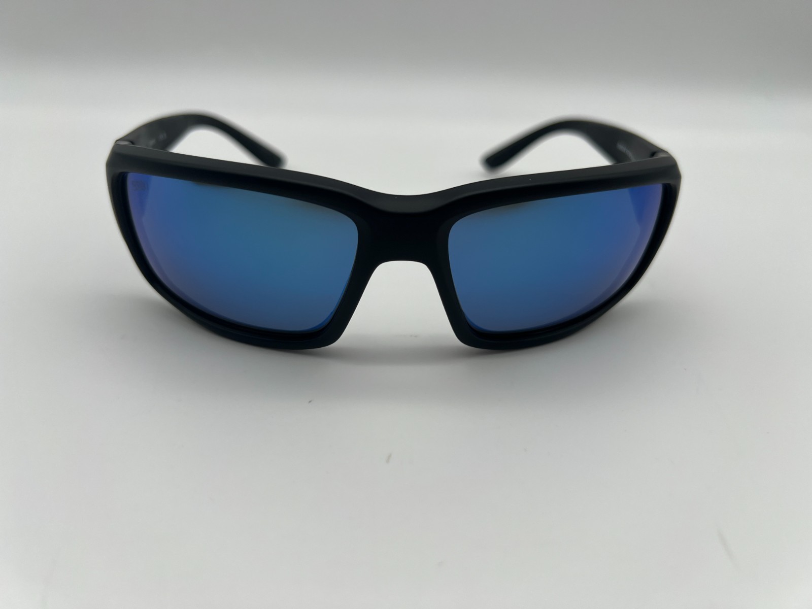 NEW Costa Del Mar FANTAIL Polarized Sunglasses Blackout / Blue Glass 580G