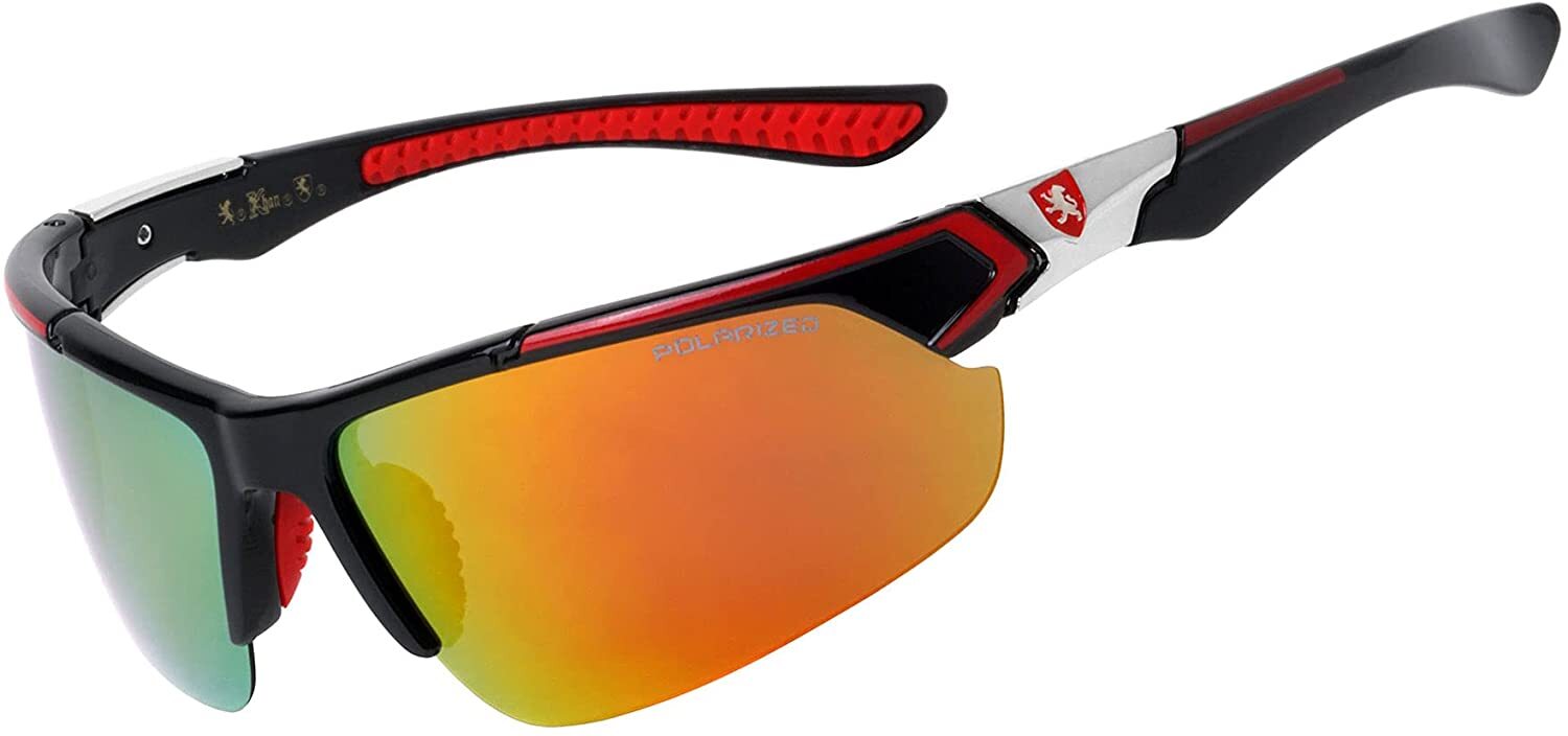 Polarized Sports Sunglasses Outdoor Cycling Driving Fishing Glasses UV400 Wrap