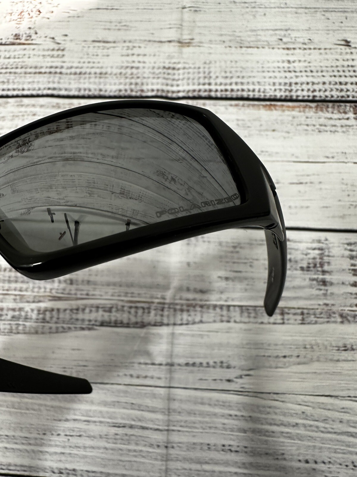 Oakley Sunglasses 12-856 60 15 Matte Black Frame 127mm Gray Polarized Lens