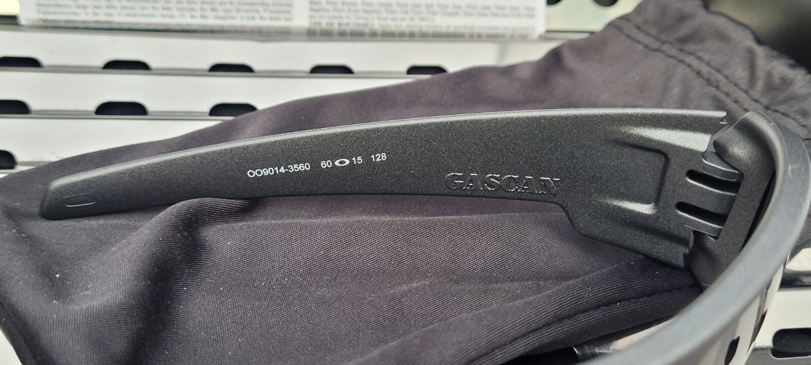 New Oakley GASCAN 9014-3560 Sunglasses Matte Steel w/ Prizm Black Polarized