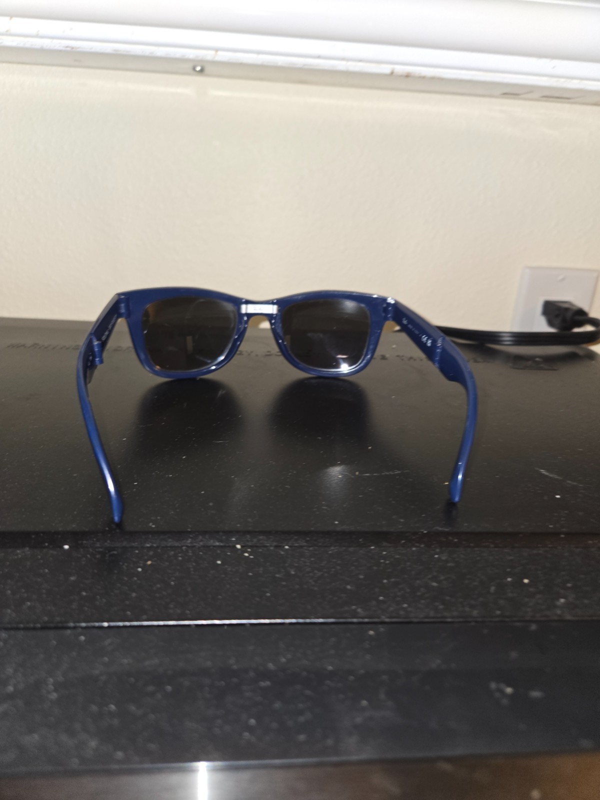 Ray-Ban Folding Wayfarer Foldable sunglasses 4105 6022 30 mens..Used】