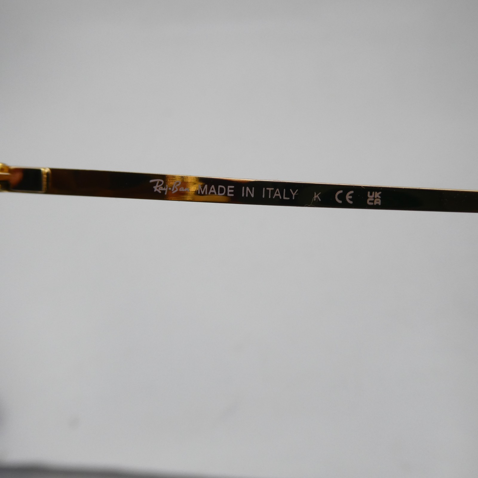 Ray-Ban Unisex RB1971 Square 9147/51 Gold/Brown Gradient Sunglasses 54-19-145