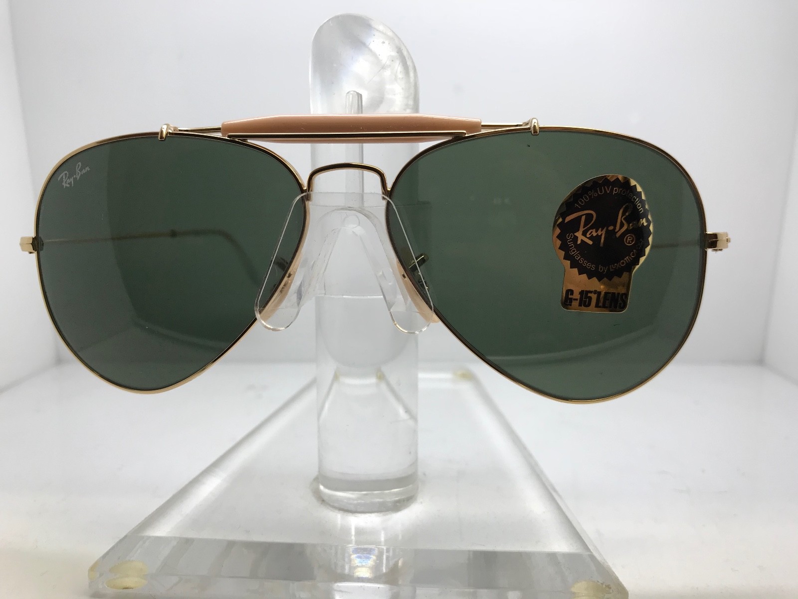 New Ray Ban Sunglasses RB 3030 W0226 58MM OUTDOORSMAN I GOLD PADDLE TEMPLE