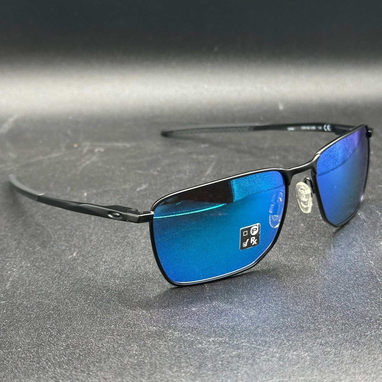 OAKLEY Ejector MotoGP Sunglasses Satin Black/Prizm Sapphire 004142-1258