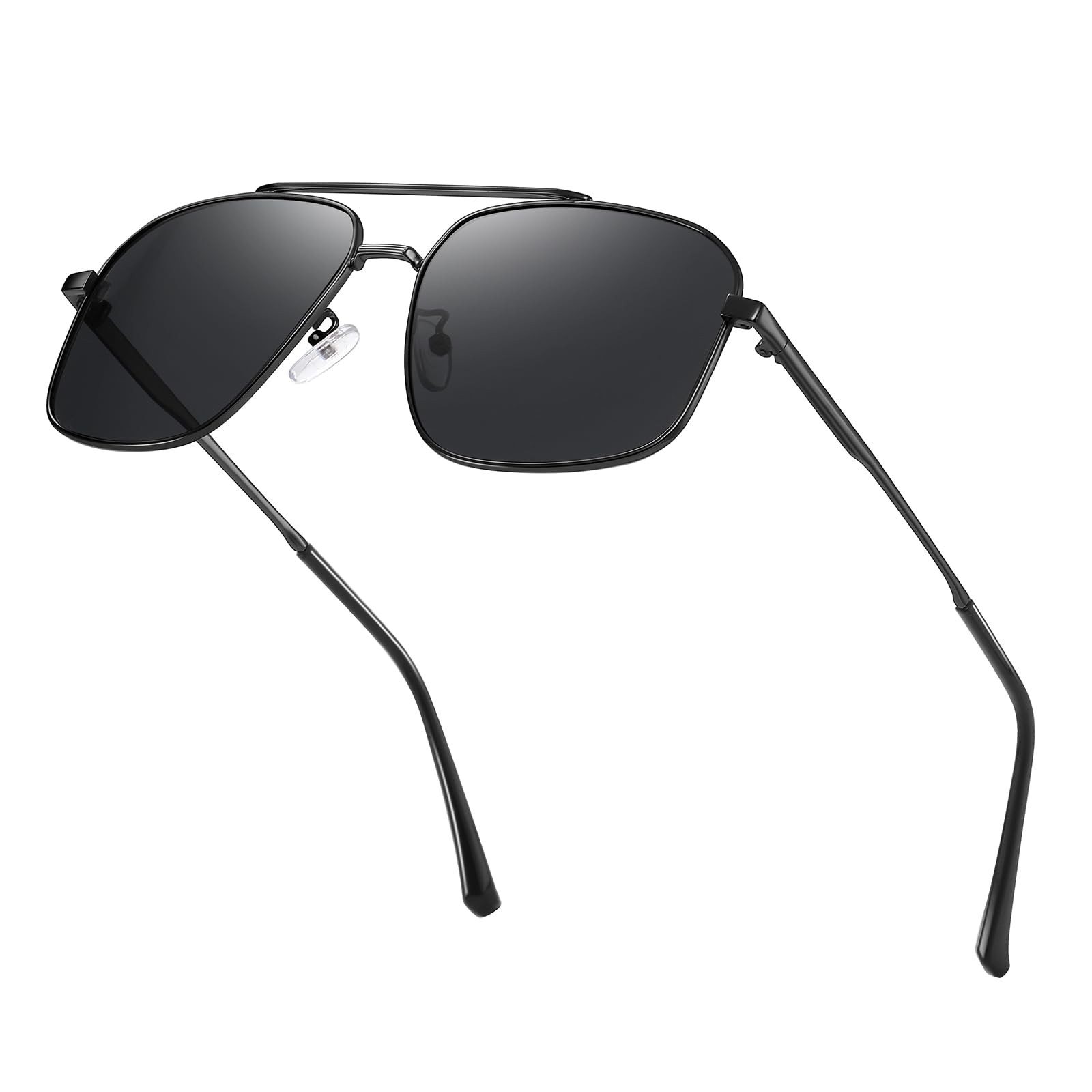 XXL Oversized Polarized Square Aviator Sunglasses for Big Heads Men Extra La…
