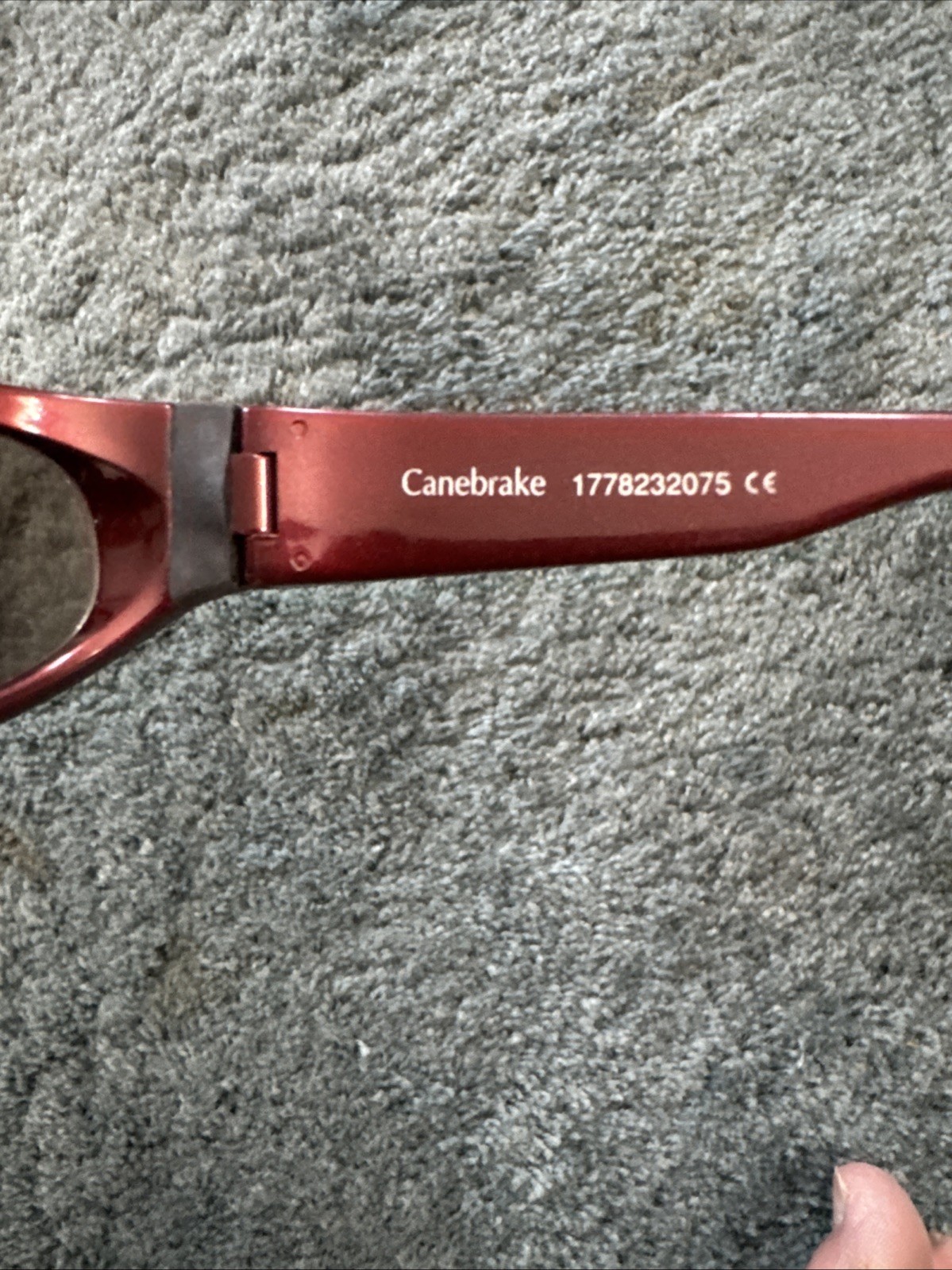 Bolle Canebrake Red Frame 1778232075 Sunglasses Lenses Made In France