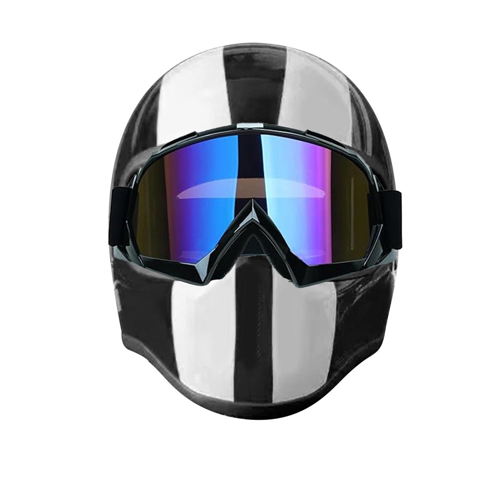 Motorcycle OTG Goggles Fit Over Glasses Padded Windproof Riding Adjustable Strap