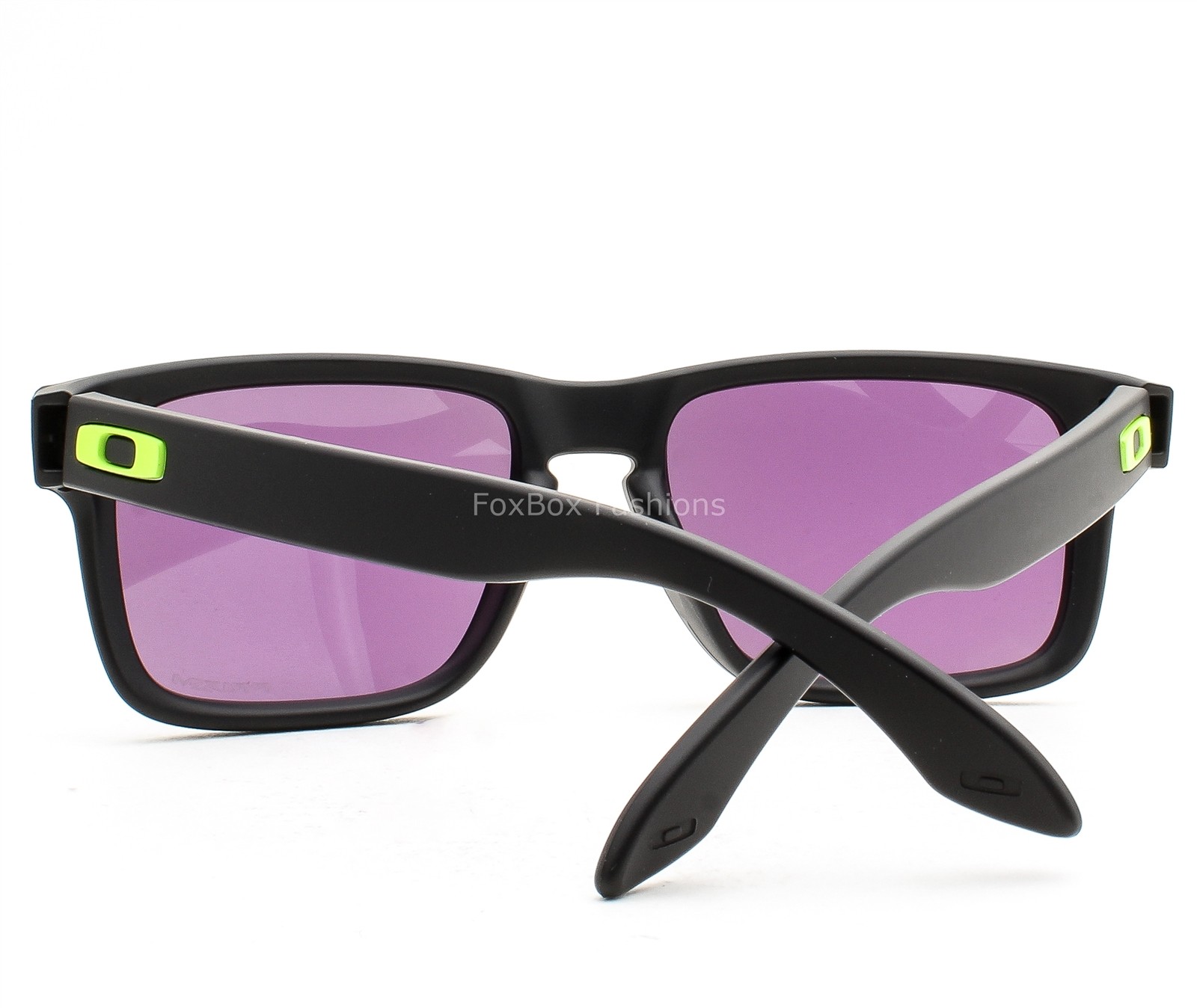 Oakley Holbrook Court Sunglasses OO9102-AI55 Matte Black Prizm Road Jade w/Pouch