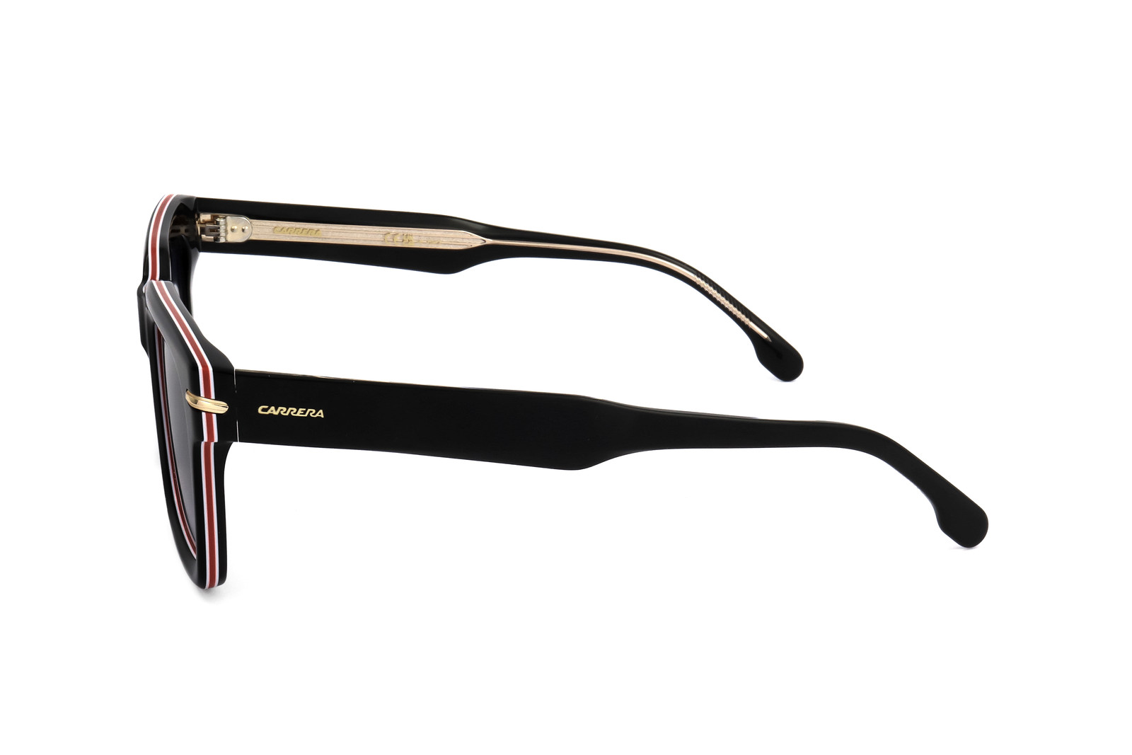 Carrera Men’s 52 mm Striped Black Sunglasses CARRERA316-S-M4P-52