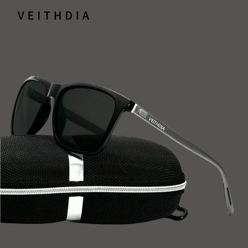 VEITHDIA Aluminium Polarized Photochromic Sunglasses Men Eyewear Driving Glasses