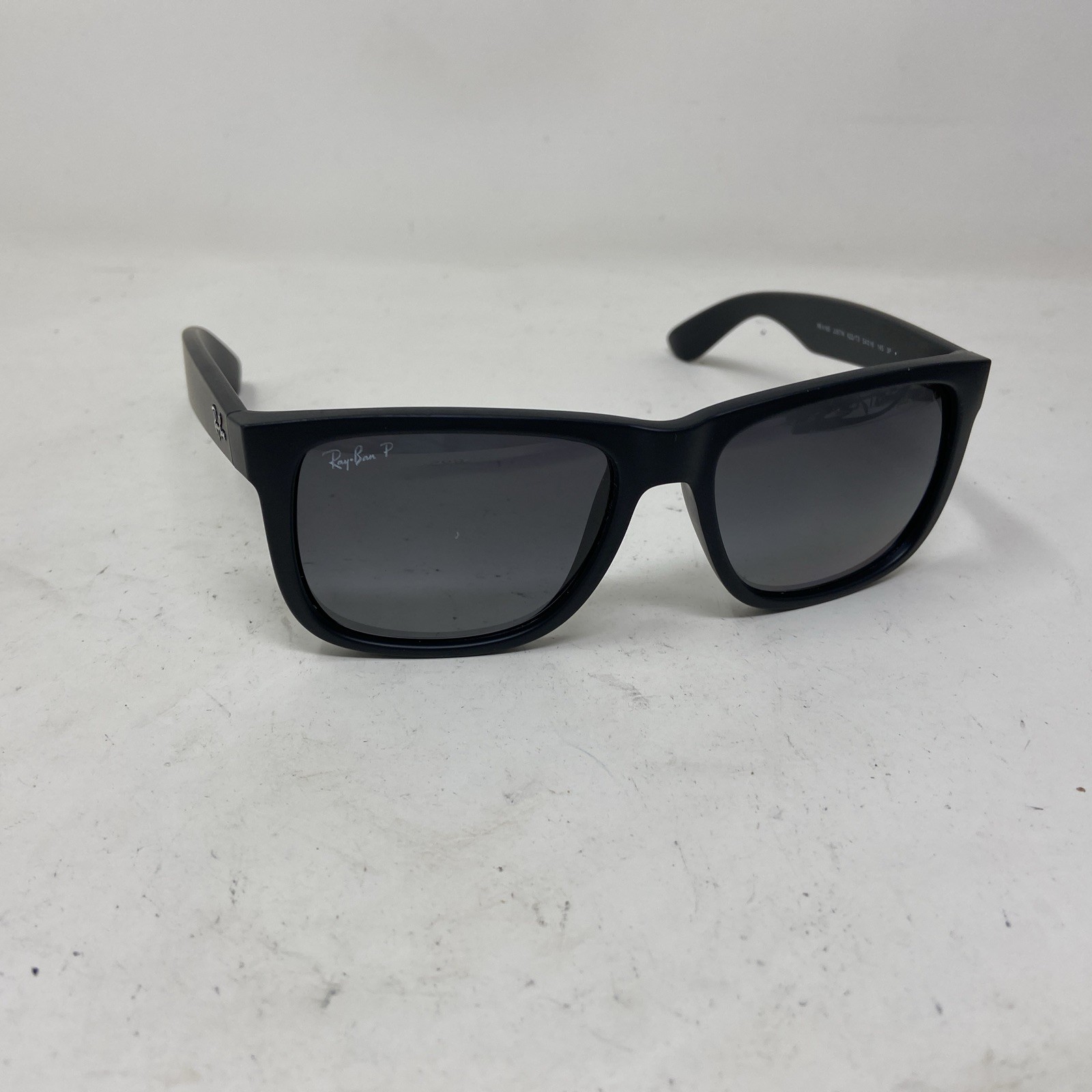 Ray-Ban JUSTIN RB4165 622/t3 54-16 Matte Black W/ Gray Polarized Lens S68