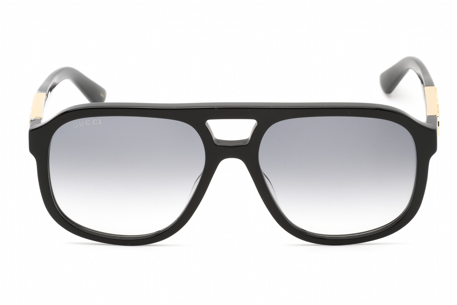 GUCCI GG1188S 002 Sunglasses Black Frame Grey Gradient Lenses 58mm