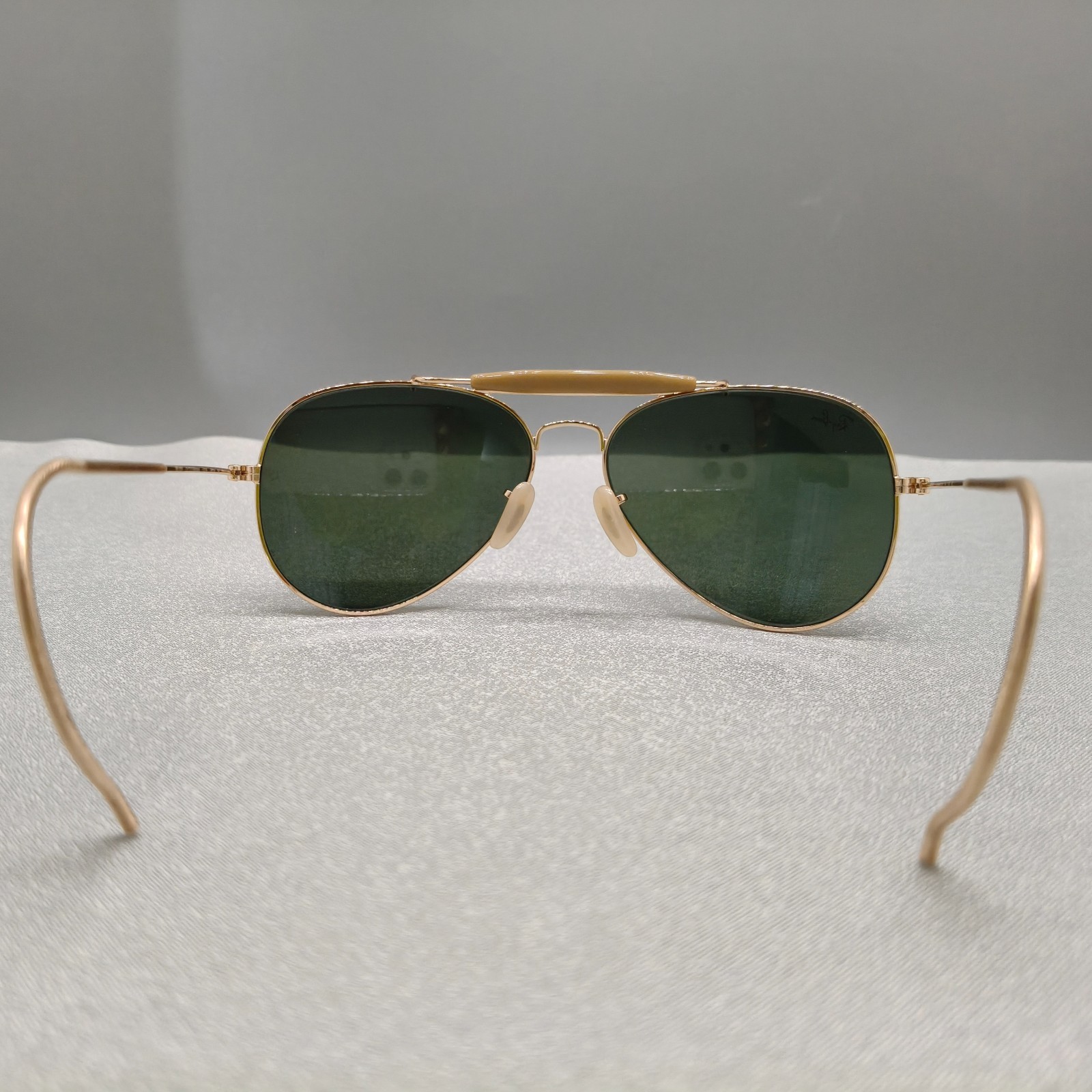 MEN GREEN RB3030 RAY-BAN OUTDOORSMAN SUNGLASSES NED-6258