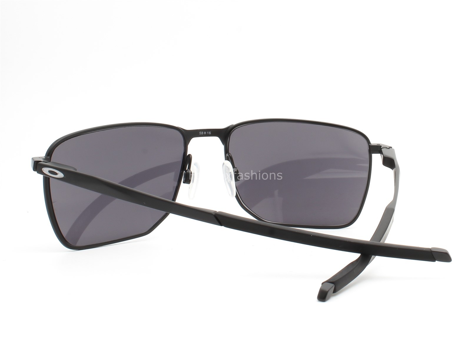 Oakley Ejector Sunglasses OO4142-0158 Satin Black Metal Prizm Black Lens w/pouch