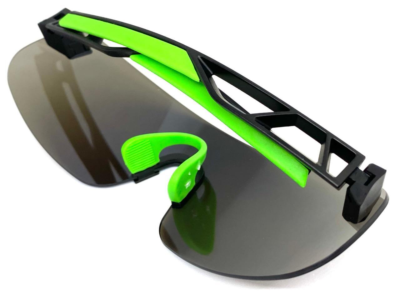 SPORTY WRAP AROUND Biker Cycling Shield SUNGLASSES Lightweight Flexible Frame C2