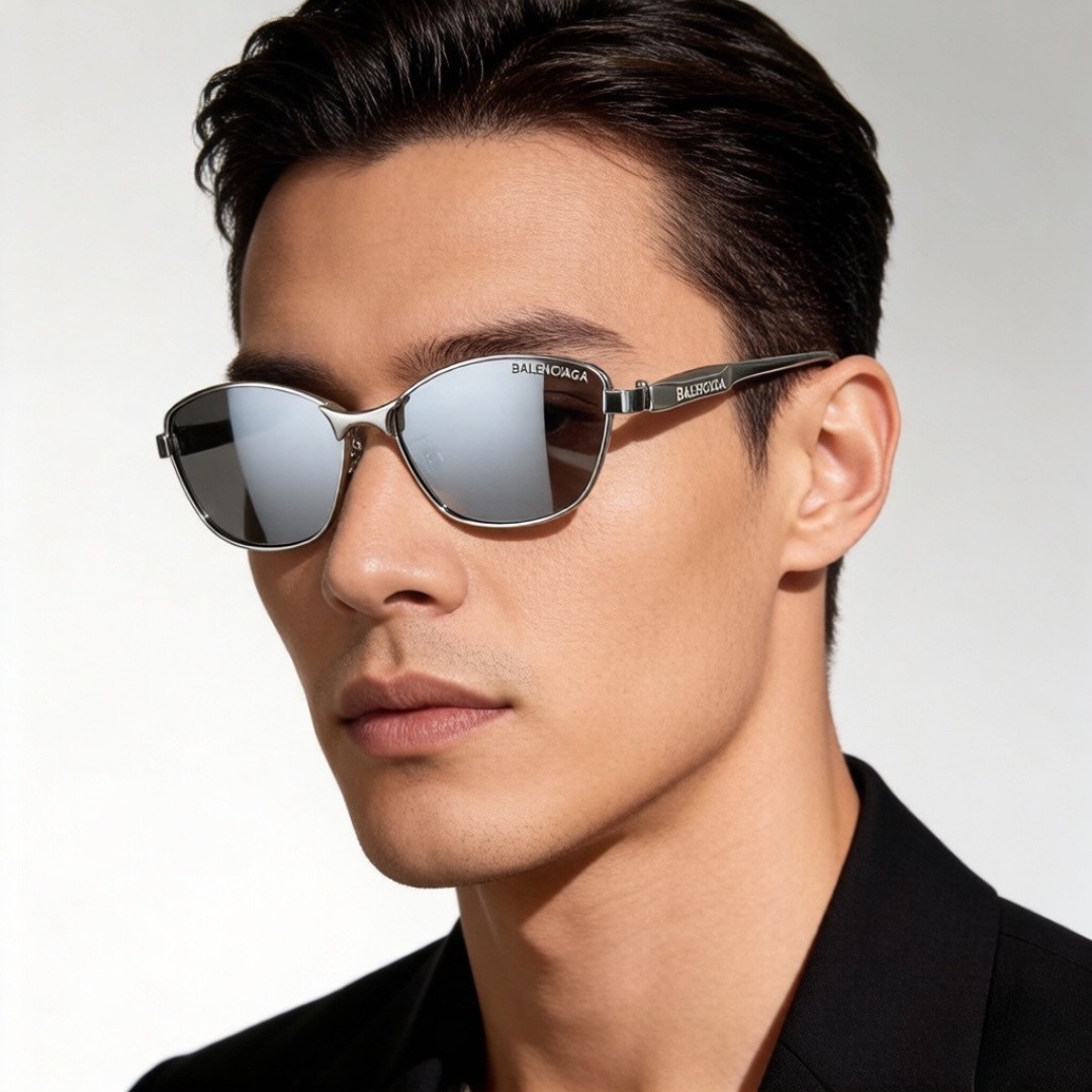 BALENCIAGA BB0245S Oval Sunglasses Model:BB0245S, Size:59-16-135