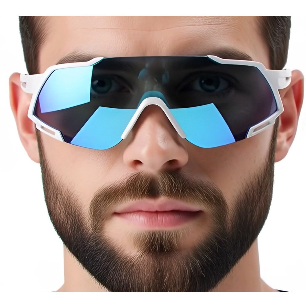 UV Protection Motorcycle Sunglasses Cricket, Driving Fishing Anti-fog Lens Gafas