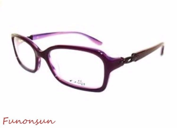 Oakley Women’s Frame Crimp OX1070 0353 Purple Marble Rectangular Eyeglasses 53mm
