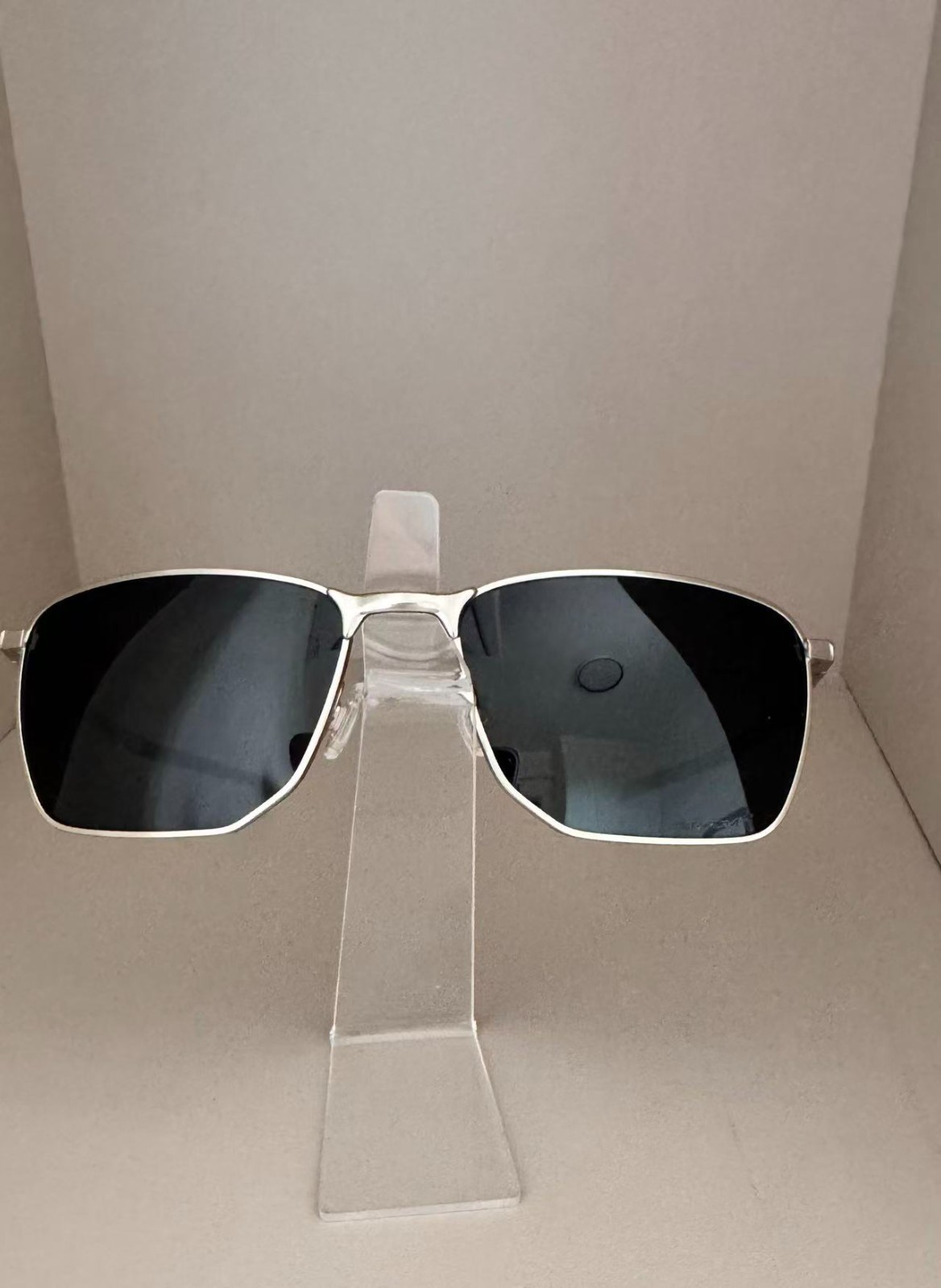 Oakley Ejector OO4142 Silver FramePRIZM Silver Grey Lens Sunglasses
