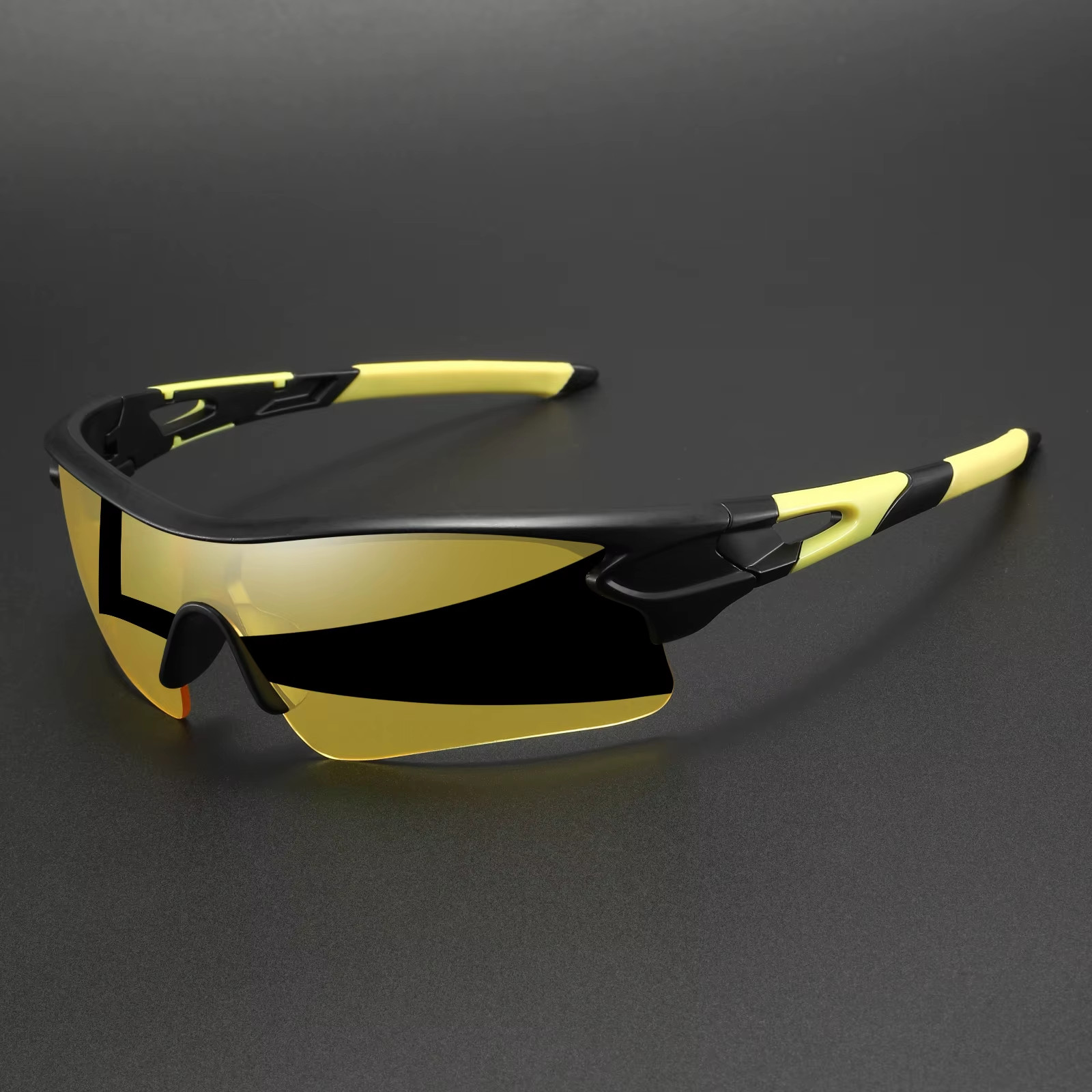 New UV400 Protective Sports Eyewear – Lightweight Full-Cover Lens, Unisex Wrap-A