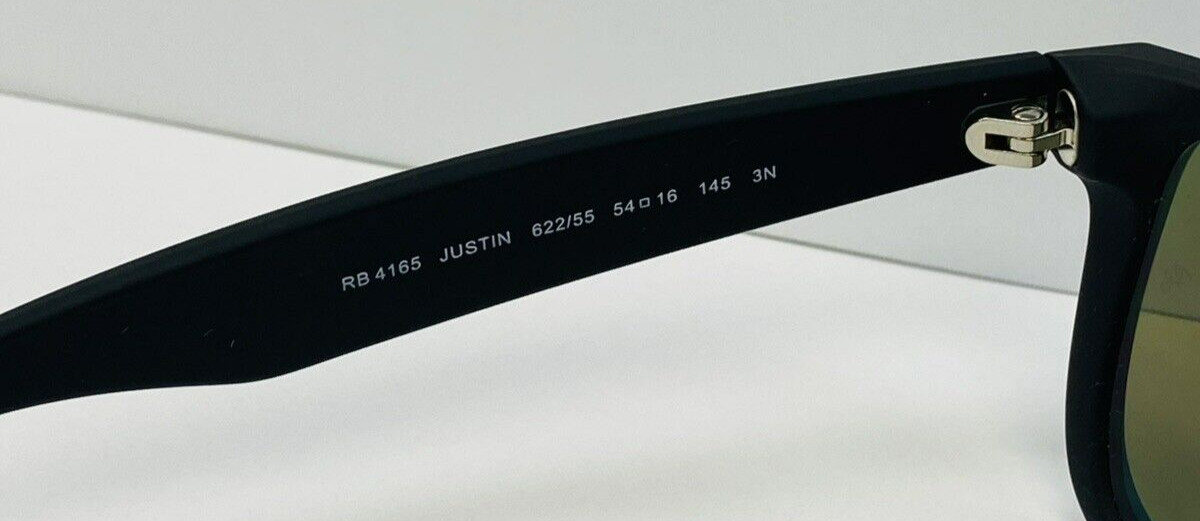 Ray Ban Justin Color Mix Blue Mirror 54 mm Sunglasses RB4165 622/55 54-16
